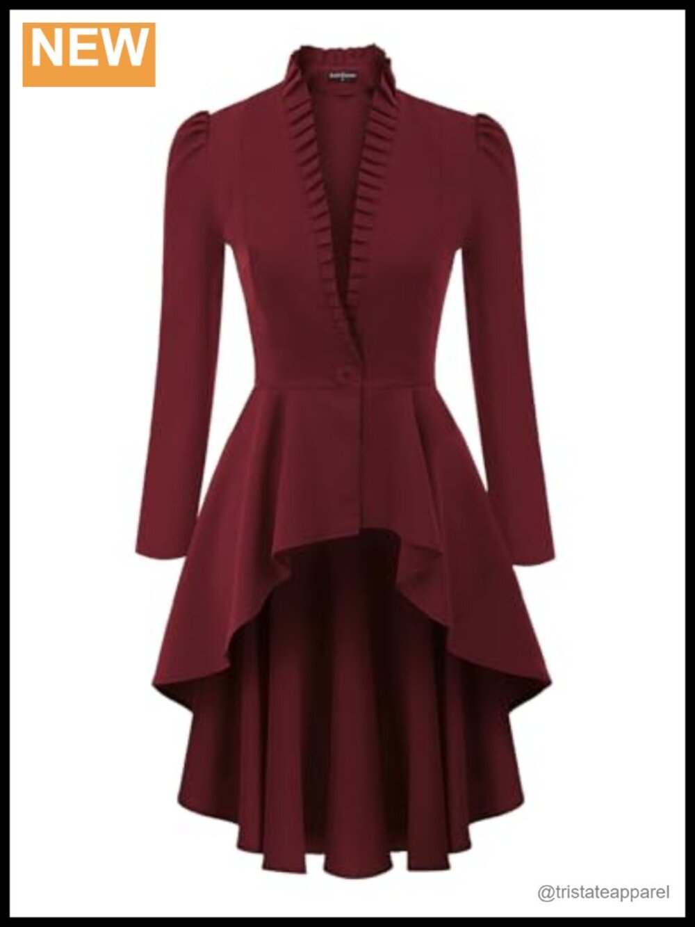 Steampunk Gothic Long Jacket Vintage Pirate Coat